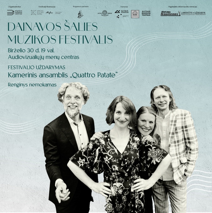 Dainavos šalies muzikos festivalio uždarymas. Kamerinis ansamblis „Quattro Patate“