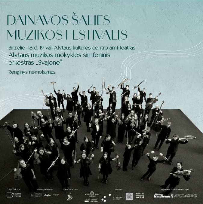 Dainavos šalies muzikos festivalis. Alytaus muzikos mokyklos simfoninis orkestras „Svajonė“