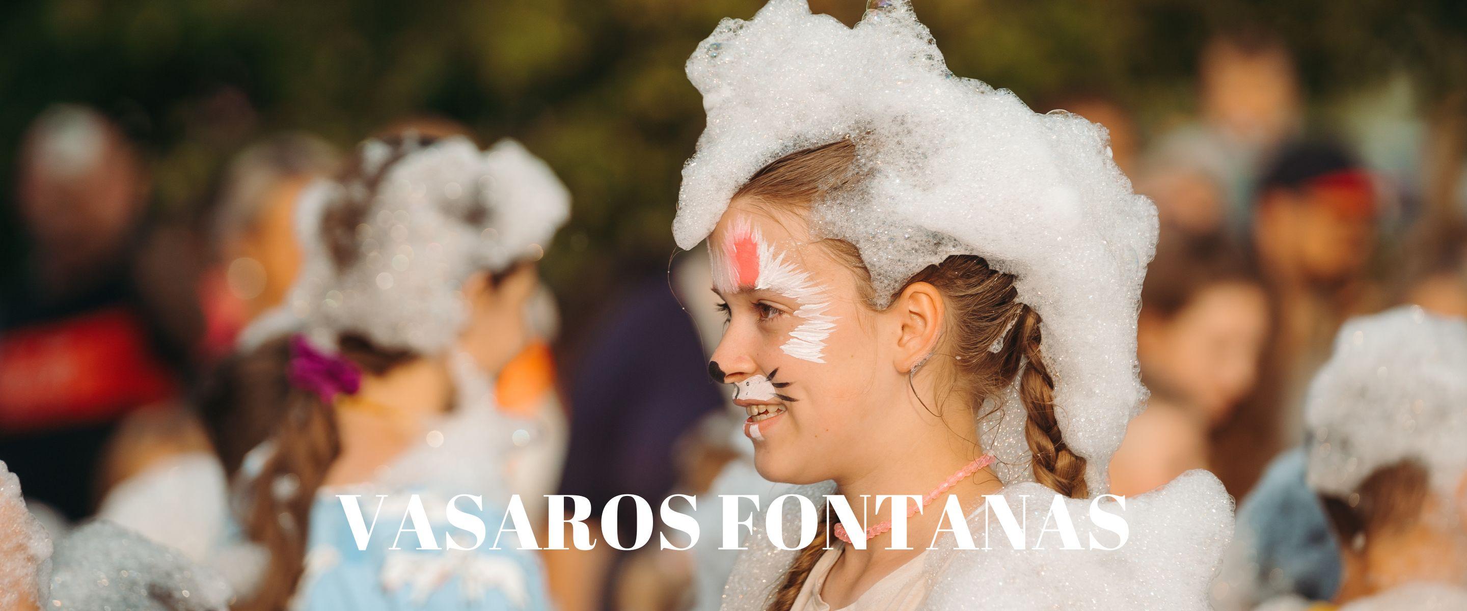 Vasaros fontanas